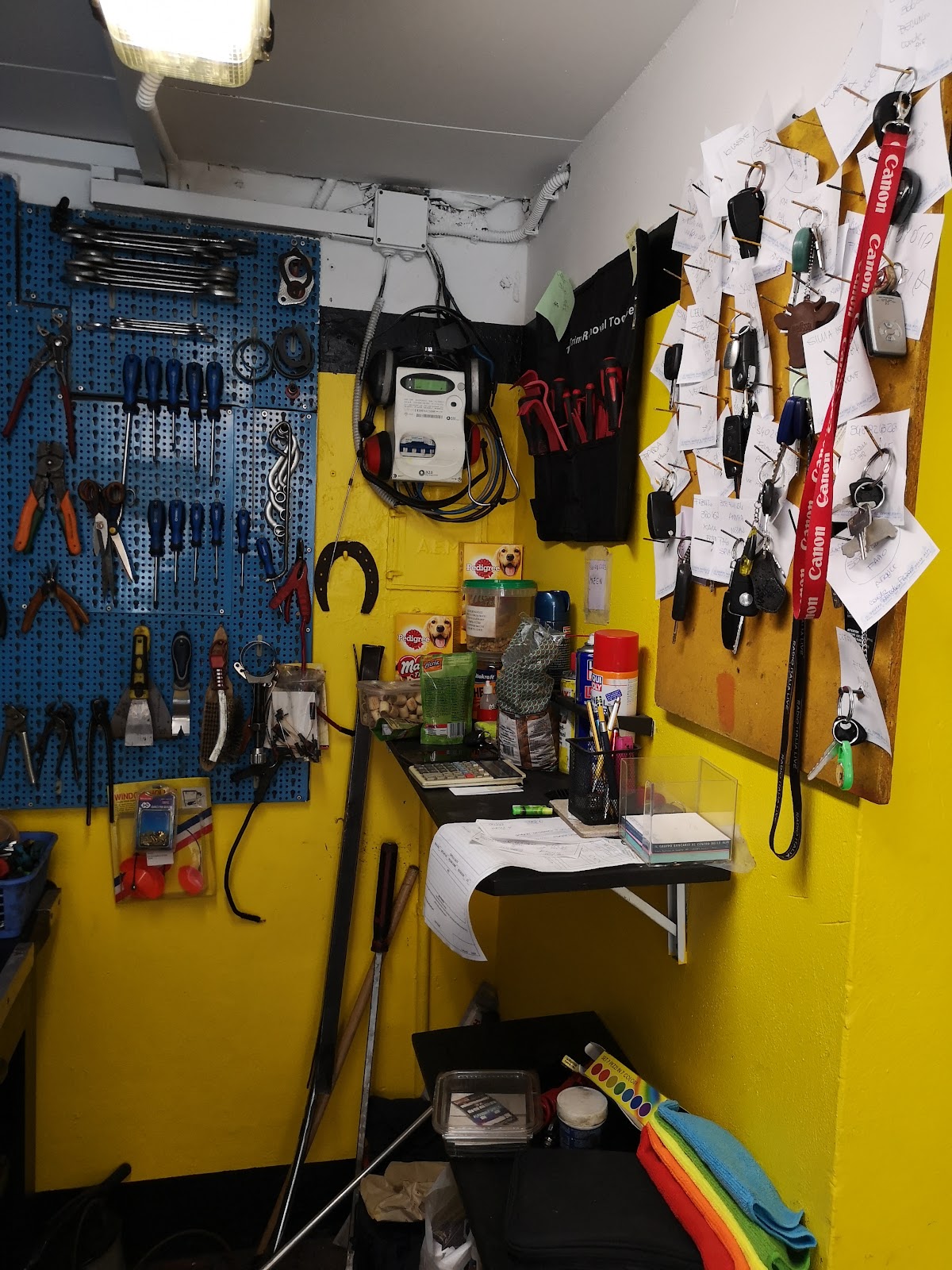 Vista d'insieme officina