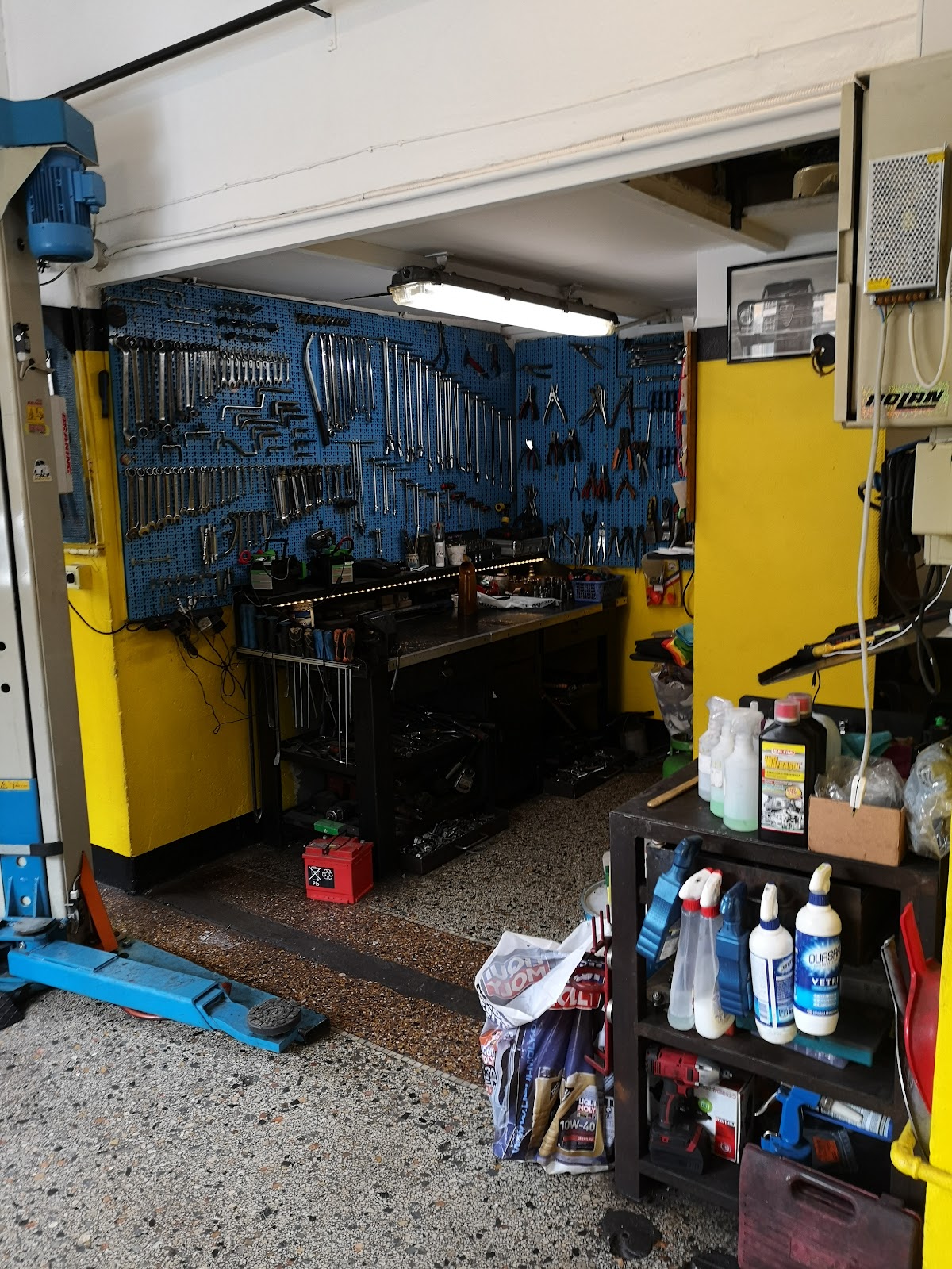 Area accettazione clienti officina